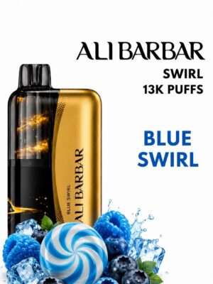 ALIBARBAR SWIRL - BLUE SWIRL - 13000 PUFFS