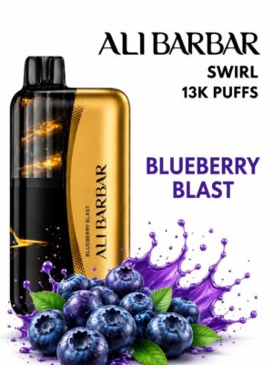 ALIBARBAR SWIRL - BLUEBERRY BLAST - 13000 PUFFS